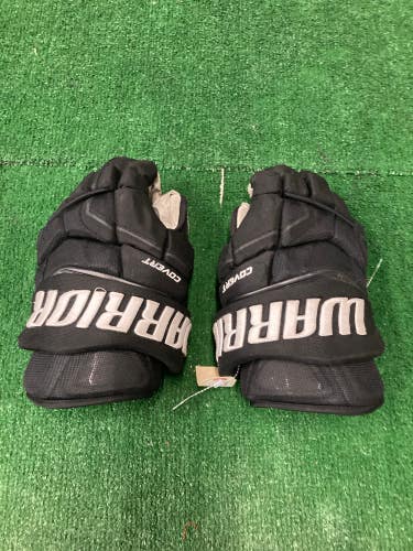 Black Used Senior Warrior Covert QRE Gloves 13" Pro Stock