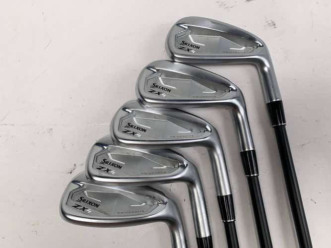 Srixon ZX4 MKII Iron Set 7-PW+AW KBS Max Graphite Iron 55 Senior Graphite RH