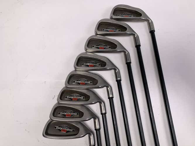 Callaway 1996 Big Bertha Iron Set 3-PW RCH 96 Regular Graphite RH Midsize Grips