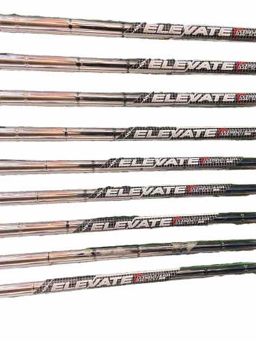 TrueTemper Elevate MPH 95 S-Flex 9-Piece Shaft Set .370 3-PW,SW 34"-37.5" +Grips