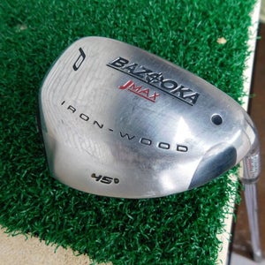 TOUR EDGE 45* BAZOOKA JMAX Pitching Wedge Iron-Wood w/ R Flex