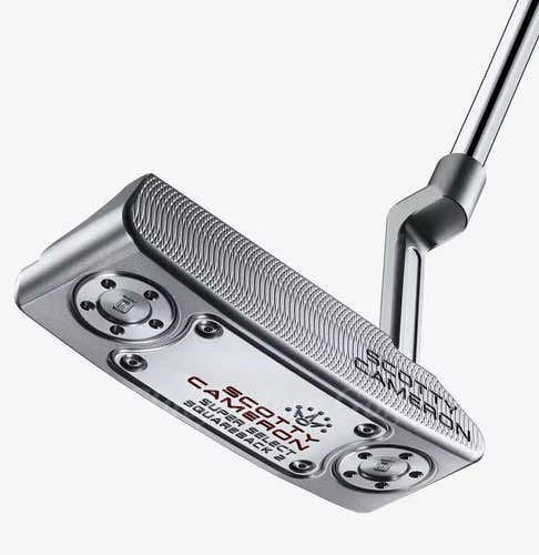 NEW Scotty Cameron 2024 Super Select Squareback 2 Long Design 38" Putter W/ HC