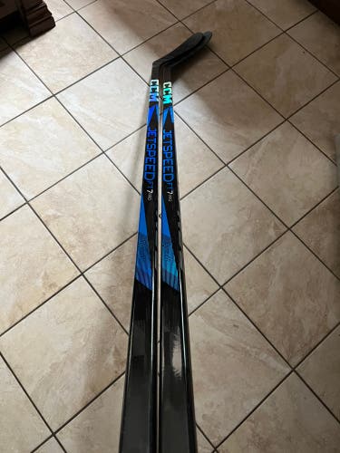 New 2 Pack 2x 70 Flex Right Handed P29 Blue JetSpeed FT7 Pro Hockey Sticks