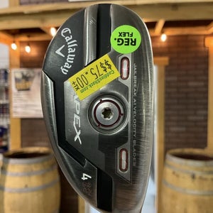 Callaway Apex 23° #4 Hybrid Golf Club MMT HY 70 Regular Flex Graphite Shaft MRH