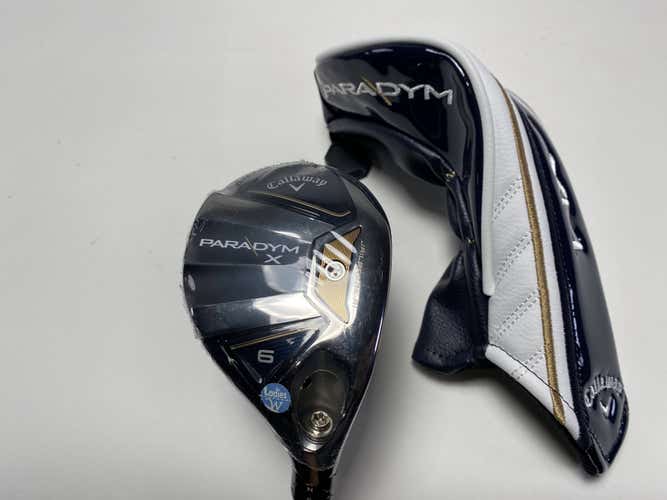 Callaway Paradym X 6 Hybrid 27* Aldila Ascent 40g Ladies Womens RH HC NEW