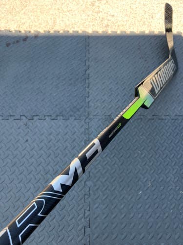 New Intermediate Warrior M3 Pro Goalie Stick Regular 23" Paddle