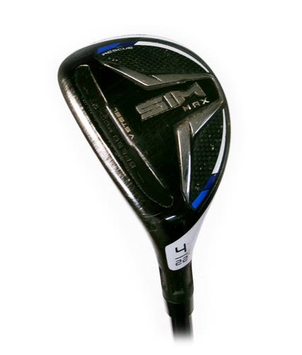 LH TaylorMade SIM Max 22* 4 Hybrid Fujikura Ventus 6-R Regular Flex