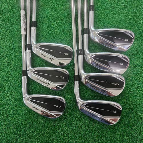 TaylorMade Qi Iron Set (5-PW, AW) - STIFF Steel