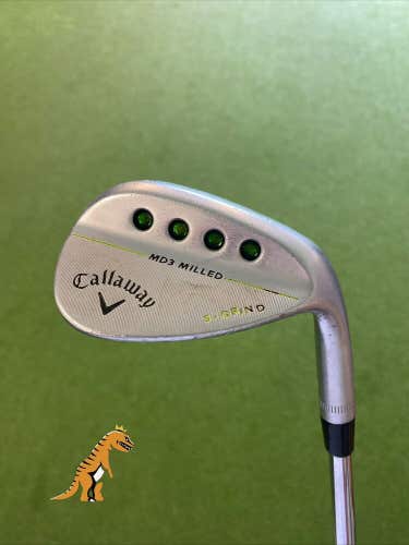 Used RH Callaway Mack Daddy 3 56.10* Sand Wedge Dynamic Gold Wedge Flex Steel