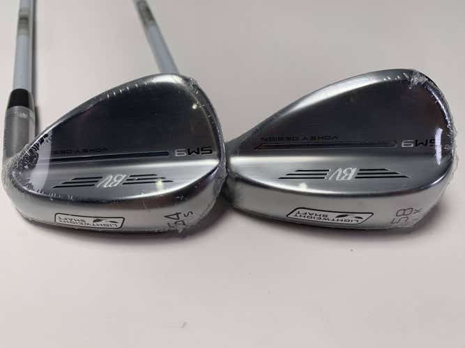 Titleist Vokey SM9 Tour Chrome Wedge Set 54* 10 | 58* 14 Ladies RH