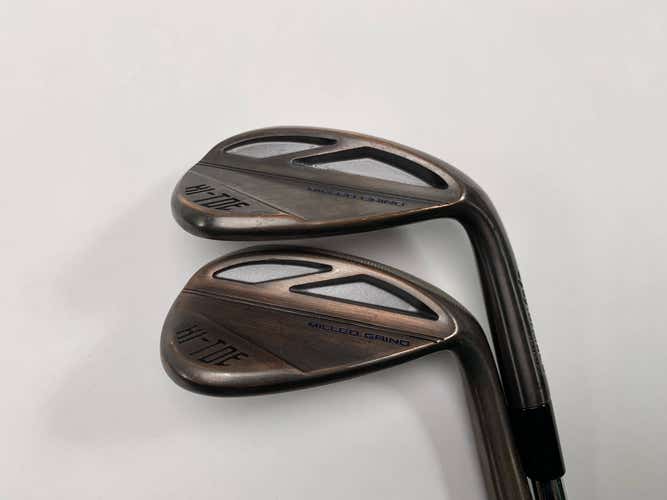 TaylorMade Milled Grind Hi-Toe 3 Copper Wedge Set 54* 10 | 58* 10 Hi-Rev 2.0 RH