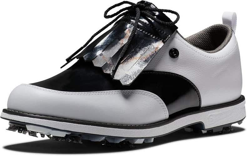 FootJoy Women's Premier Issette Series White/Black Golf Shoes Size 7 NEW #98795