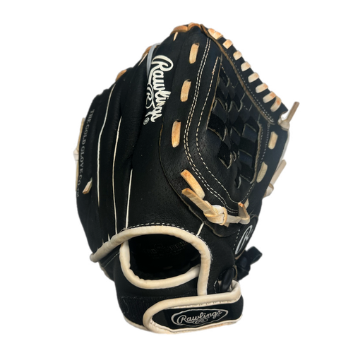 Rawlings Used Black Right Hand Throw Baseball Glove