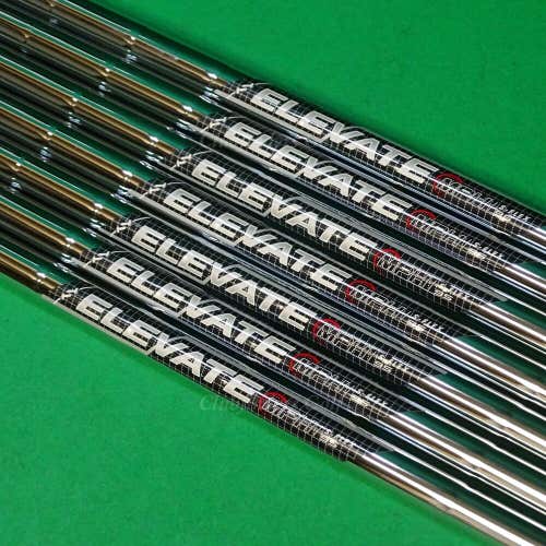 True Temper Elevate MPH 95 .370 Parallel Stiff Flex Steel Iron Shafts SET OF 7