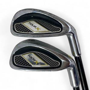 Merchants of Golf Tour X Graphite Junior Kids Golf Clubs 8 & 9 Iron Size 1