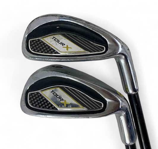 Merchants of Golf Tour X Graphite Junior Kids Golf Clubs 8 & 9 Iron Size 1