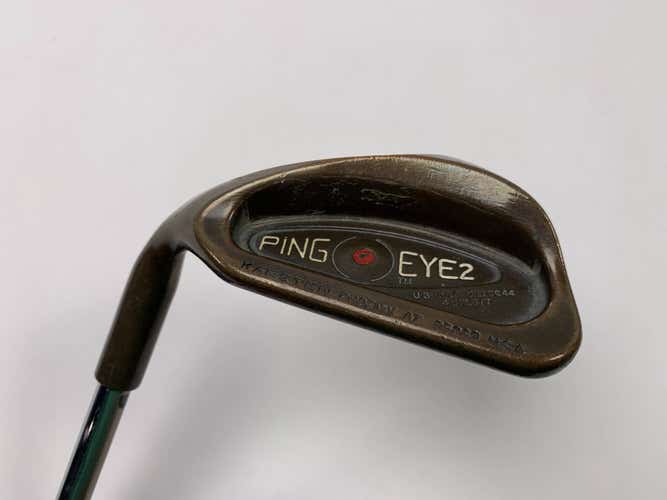 Ping Eye 2 + Beryllium Copper Sand Wedge SW 56* Red Dot 1* Flat Wedge Steel LH