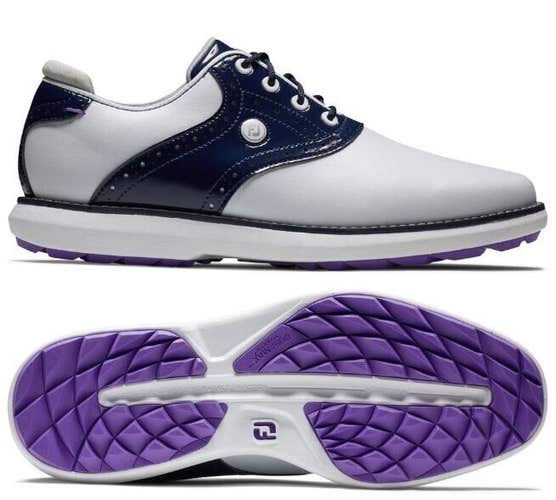 FootJoy Womens Traditions SL Spikeless Golf Shoes Style 97899 Size 7 NEW #98806