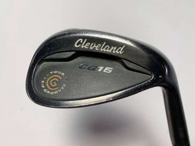 Cleveland CG16 Black Pearl Gap Wedge 52* 10 Traction Wedge Steel Mens RH