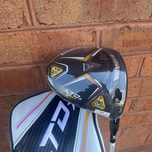 Cobra LTD X Max Driver 10.5 Hzrdus RDX Smoke Blue Stiff Golf Club NEW!