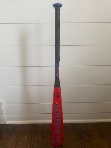 Used 2024 Louisville Slugger USABat Certified Alloy 22 oz 30" Select PWR Bat