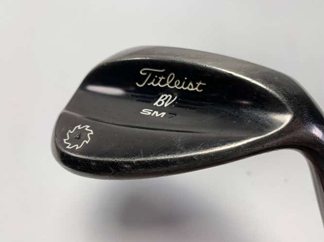 Titleist Vokey SM7 Brushed Steel Lob Wedge 60* 12 D-Grind Wedge Steel Mens RH