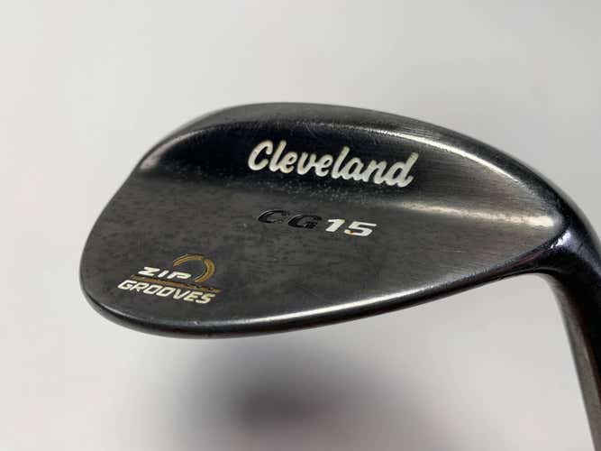 Cleveland CG15 Black Pearl Lob Wedge 60* 12 Traction Wedge Steel Mens RH