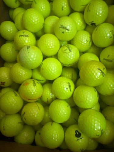 36 Titleist Pro V1 Yellow Used Golf Balls AAA