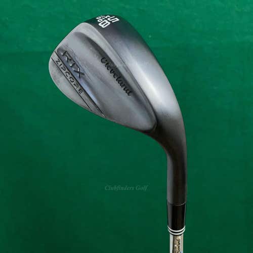 Cleveland RTX Zipcore Black 58-10 58° Lob Wedge DG Tour Issue Spinner Steel