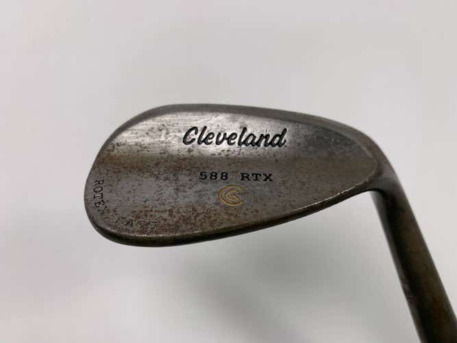 Cleveland 588 RTX Custom Raw Lob Wedge LW 60* 8 DG S400 Tour Issue Stiff RH