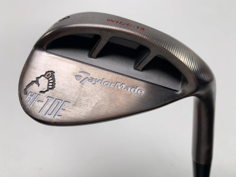 TaylorMade Milled Grind Hi-Toe Big Foot 58* 15 KBS Hi-Rev 2.0 Wedge Steel RH