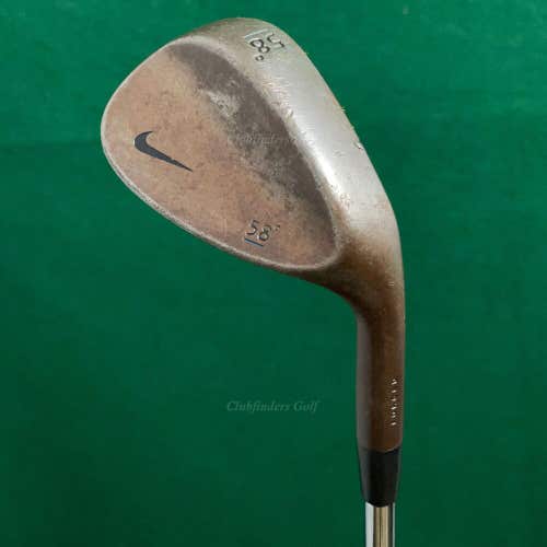 Nike Forged Raw 58° LW Lob Wedge Stepped Steel Wedge Flex