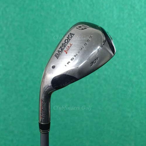 LH Tour Edge Bazooka JMAX Ironwood Single 6 Iron Factory JMAX 77g Graphite Stiff