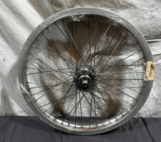 NEW Old Stock Weinmann ZRCX 48-Spoke Aluminum Bolt-On 20" BMX Front Wheel