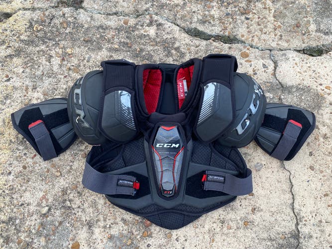 CCM JetSpeed FT1 Pro Stock Shoulder Pads Senior Medium 90448