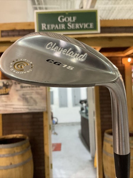 Cleveland CG15 Zip Grooves 58° Lob Wedge Golf Club Wedge Flex Steel Shaft MRH