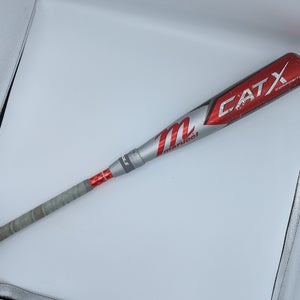 Used 2023 Marucci CAT X Composite USSSA Certified Bat (-10) Composite 18 oz 28"