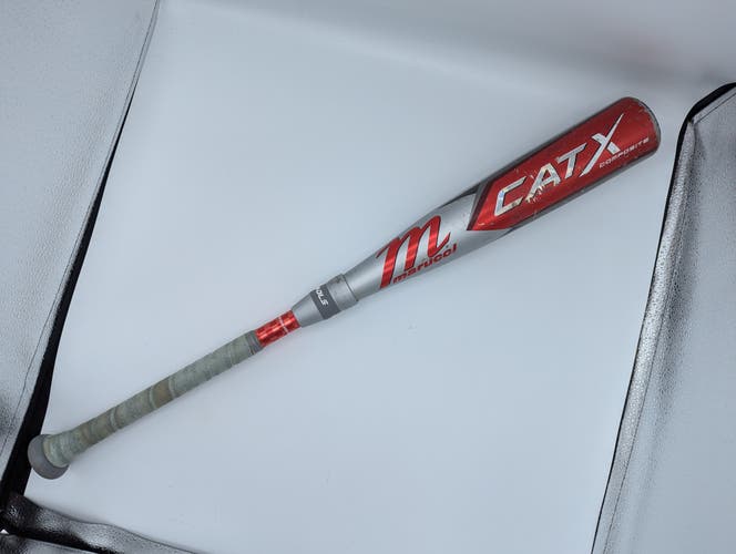 Used 2023 Marucci CAT X Composite USSSA Certified Bat (-10) Composite 18 oz 28"