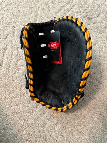 New Right Hand Throw Rawlings First Base Glove 12.5 inch GG Gamer Pro Quality