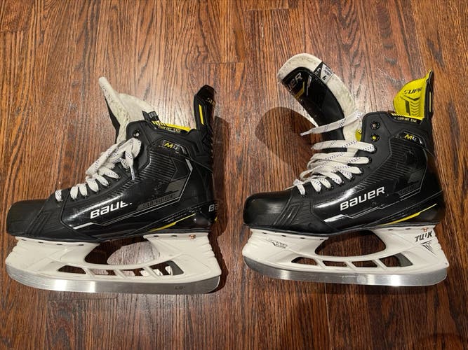 Used Senior Bauer Supreme M4 Hockey Skates 9 Fit 3