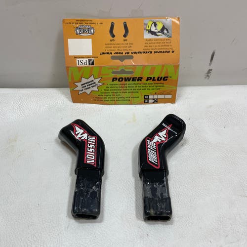 Mission Hockey Power Plug [ JR RIGHT HANDED ] 2-pack GRIP Vintage NEW