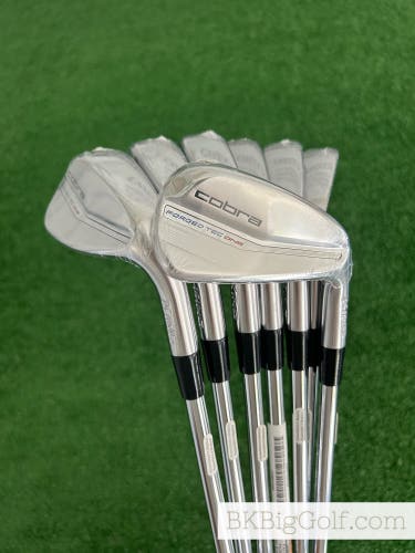 NEW Cobra Forged Tec ‘23 One Length Iron Set 5-G / KBS $-Taper Lite One Length Regular