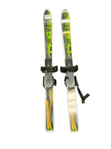 Used Whitewoods Wildcat 93 Cm Boys' Downhill Ski Combo