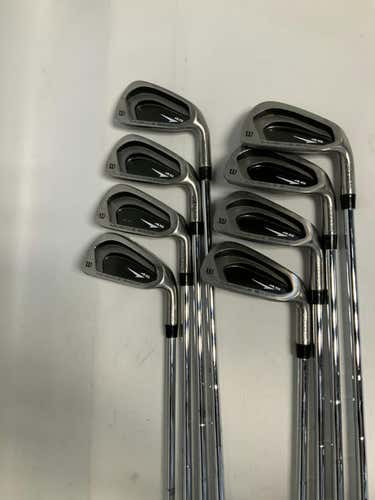 Used Wilson Mbt-45 3i-pw Regular Flex Steel Shaft Iron Sets