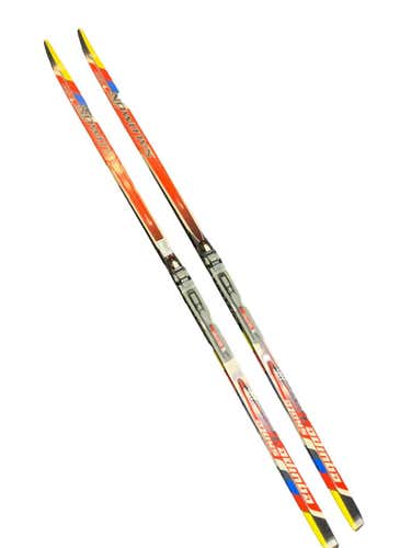 Used Salomon Equipe 7 Skate 186 Cm Men's Cross Country Ski Combo