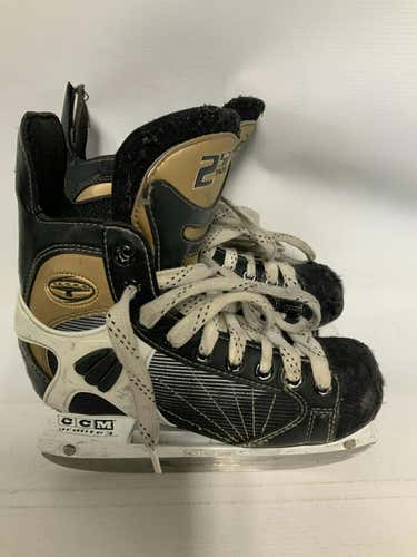 Used Ccm Tack 252 Junior 03 Ice Hockey Skates