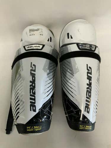 Used Bauer S170 14" Hockey Shin Guards