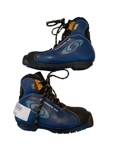 Used Salomon Yt-12 Boys' Cross Country Ski Boots