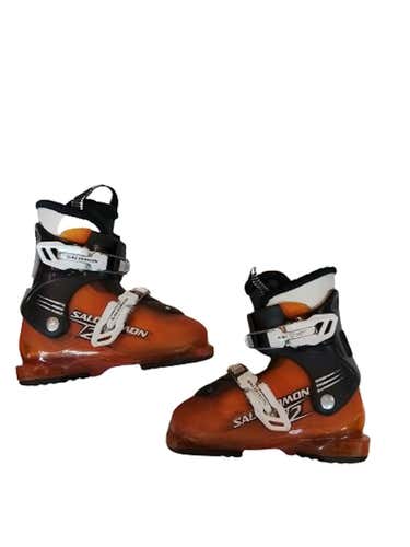 Used Salomon T2 190 Mp - Y12 Boys' Downhill Ski Boots