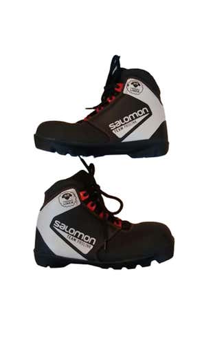 Used Salomon Team Pro Link Nnn Jr-02 Boys' Cross Country Ski Boots